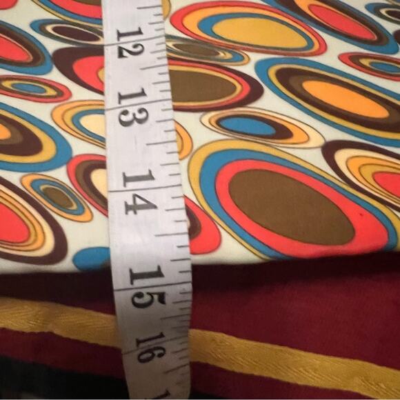 Carlo Pulicati oval geometric abstract pattern nylon bag - Picture 6 of 13